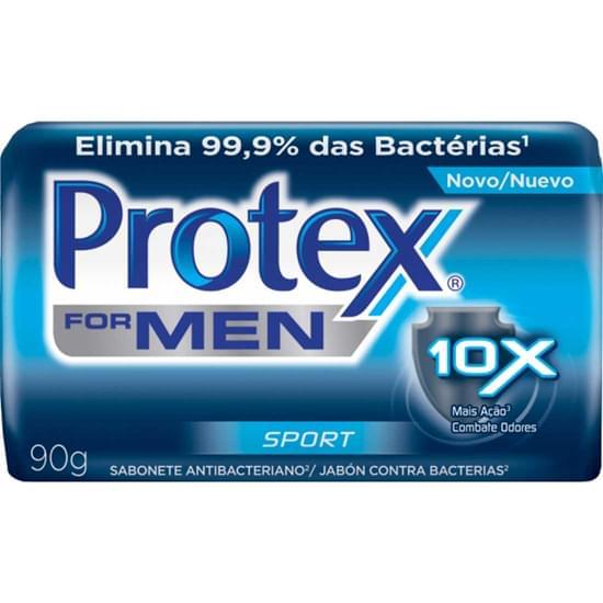 Imagem de Sabonete em barra antibacteriano protex men sport 90g