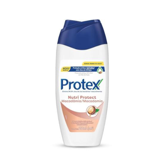 Imagem de Sabonete líquido antibacteriano para corpo protex nutri protect macadâmia 250ml