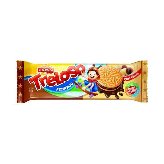 Imagem de Biscoito recheado vitarella treloso bem casado 60g