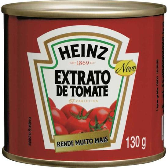 Imagem de Extrato de tomate heinz lata 130g