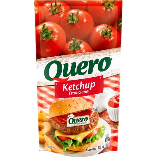 Imagem de Ketchup quero tradicional sachê 1,100kg