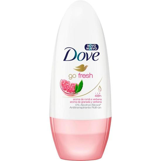 Imagem de Desodorante roll-on feminino dove romã e verbena 50ml