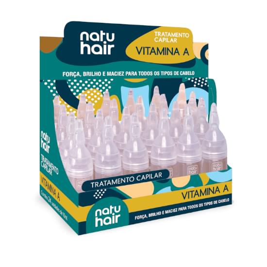 Imagem de Ampola natu hair vitamina a 10ml