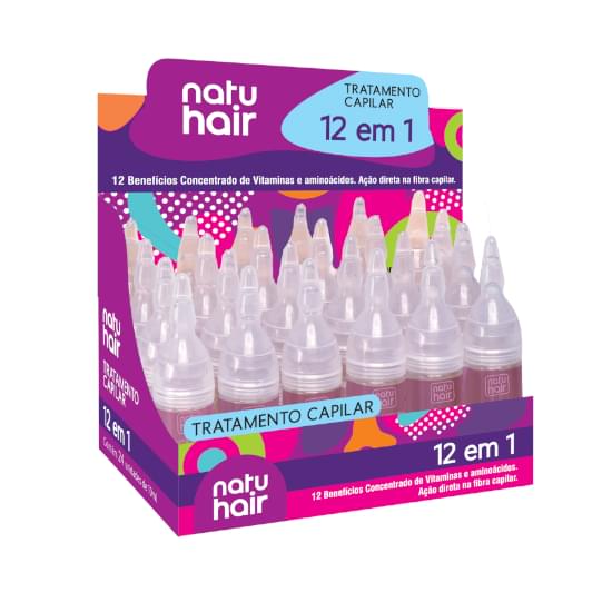 Imagem de Ampola natu hair 12 em 1 10ml