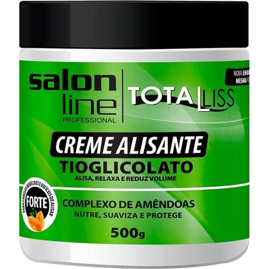 Imagem de Alisante salon line total liss forte complexo de amêndoas 500g