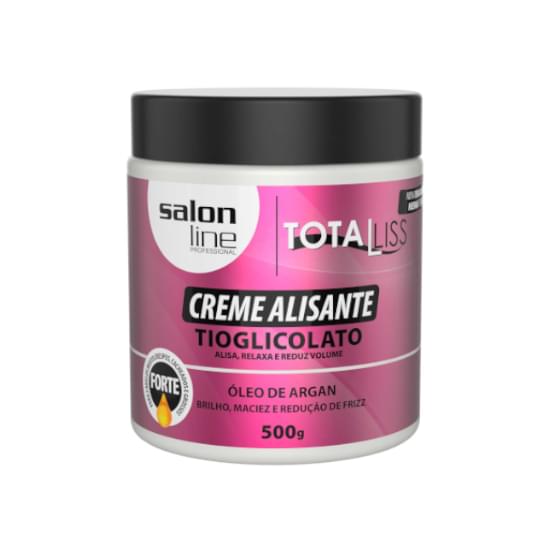 Imagem de Alisante salon line total liss forte óleo de argan 500g