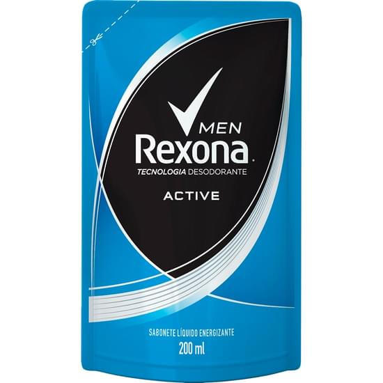 Imagem de Sabonete líquido rexona men active fresh refil 200ml