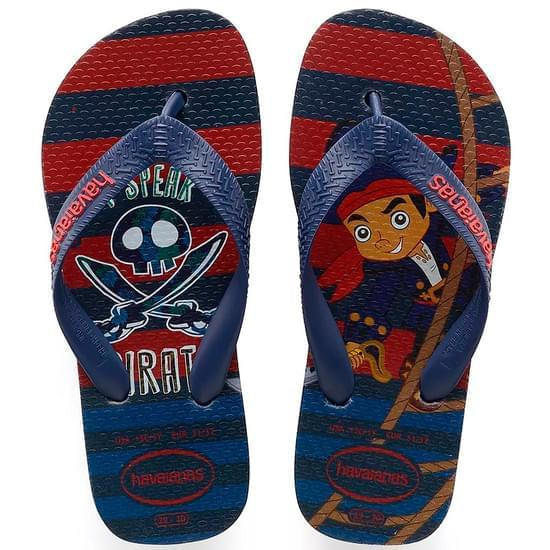 Imagem de Sandália havaianas infantil jake e os piratas azul marinho 23/24