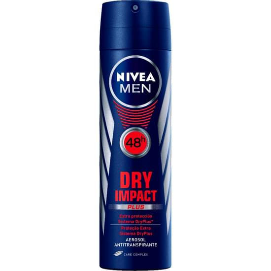 Imagem de Desodorante aerosol masculino nivea dry impact men 150ml