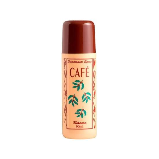 Imagem de Desodorante spray feminino biocare café 90ml