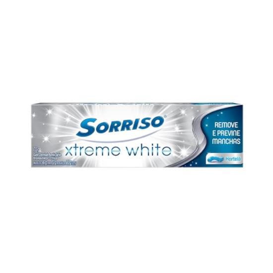 Imagem de Creme dental sorriso xtreme white hortelã 70g