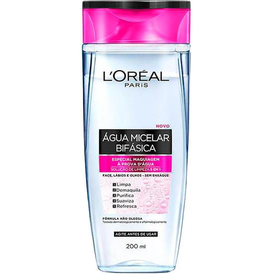 Imagem de Água micelar loréal bifásica 5 em 1 200ml