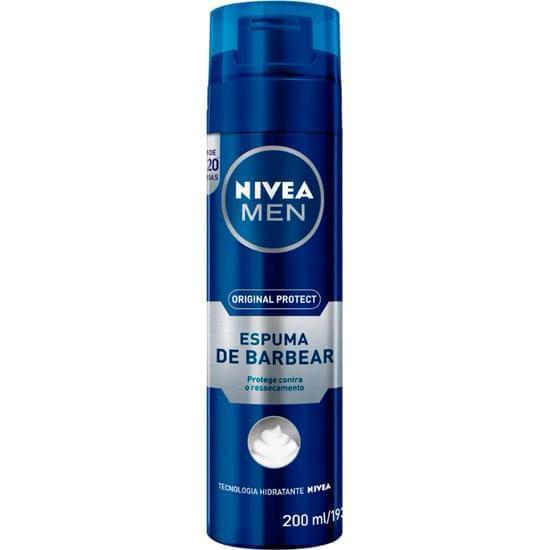 Imagem de Espuma para barbear nivea men hidratante 193g