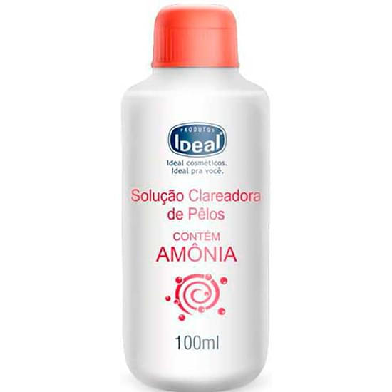 Imagem de Solução clareadora de pelos com amônia ideal 100ml