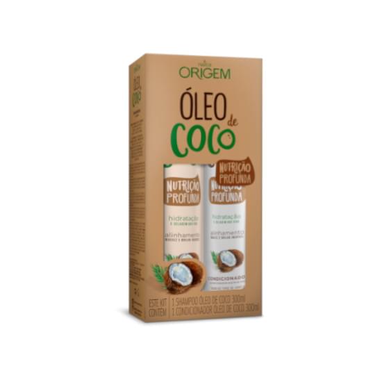 Imagem de Kit origem óleo de coco shampoo e condiconador 300ml