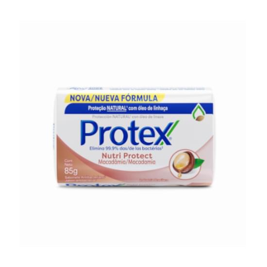 Imagem de Sabonete em barra antibacteriano protex nutri protect macadâmia 85g