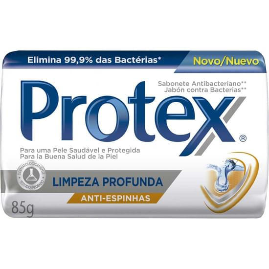 Imagem de Sabonete em barra antibacteriano protex limpeza profunda anti-espinhas 85g