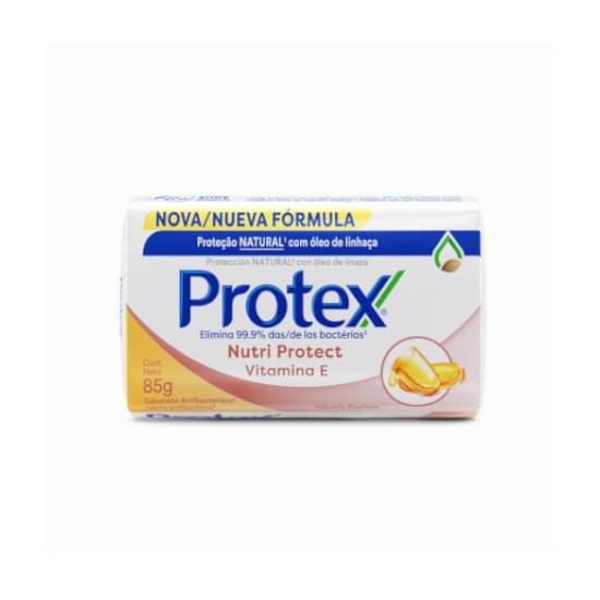 Imagem de Sabonete em barra antibacteriano protex nutri protect vitamina e 85g