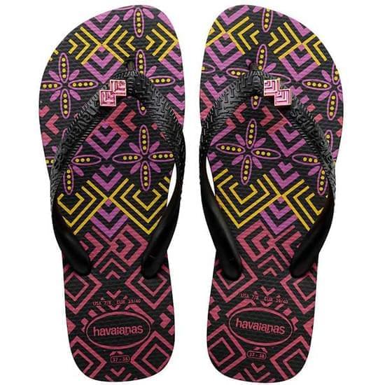 Imagem de Sandália havaianas feminina top gracia preto 35/36