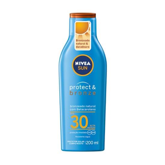 Imagem de Bloq solar nivea prot&bronz fps-30 200ml