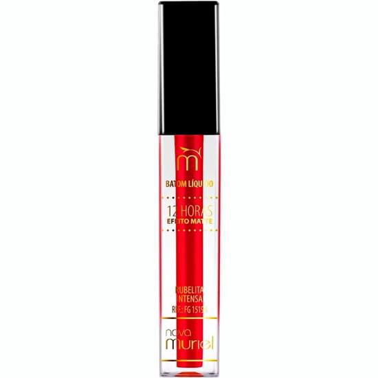Imagem de Batom líquido matte muriel rubelista intensa vibrantes 4ml