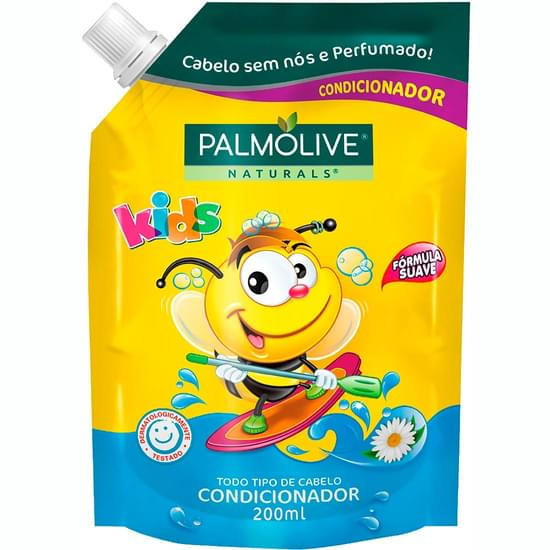 Imagem de Condicionador infantil palmolive naturals kids todo tipo de cabelo refil 200ml