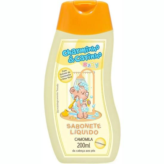 Imagem de Sabonete líquido infantil camomila charminho & carinho 170ml