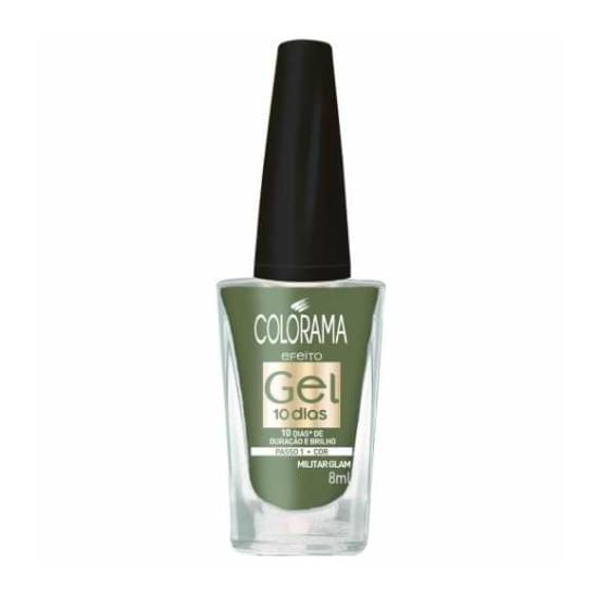 Imagem de Esmalte gel colorama militar glam