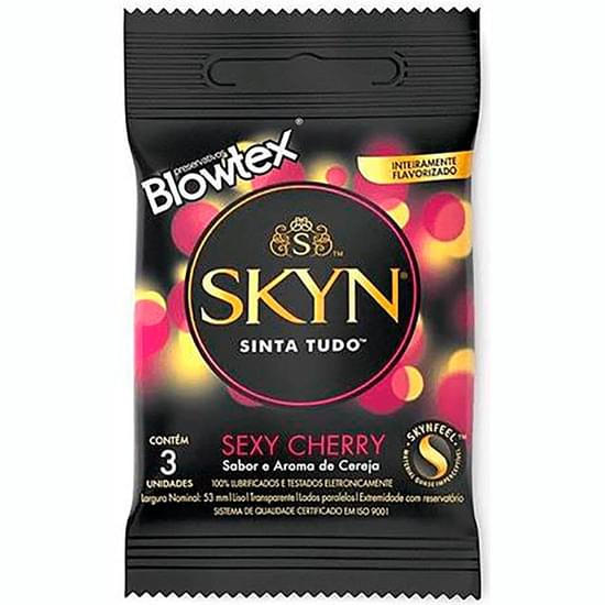 Imagem de Preservativo skyn sexy cherry | com 3 unidades