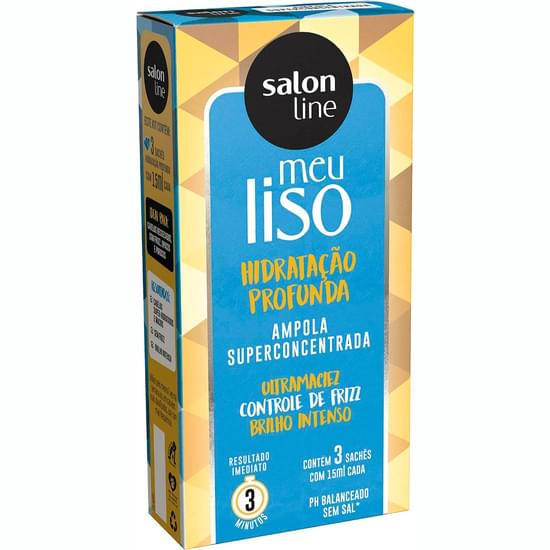 Imagem de Kit ampola salon line meu liso hidratação profunda 45ml