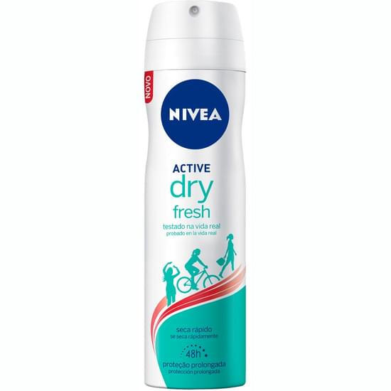 Imagem de Desodorante aerosol feminino nivea dry fresh 150ml