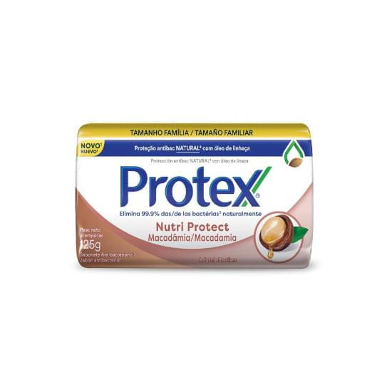 Imagem de Sabonete em barra antibacteriano protex nutri protect macadâmia 125g