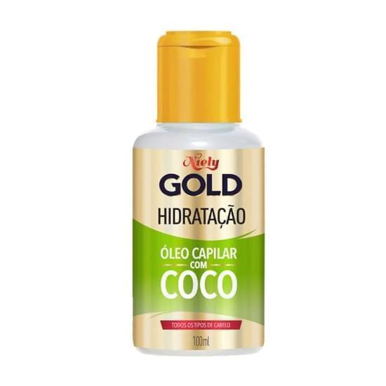 Imagem de Óleo capilar niely gold água de coco 100ml