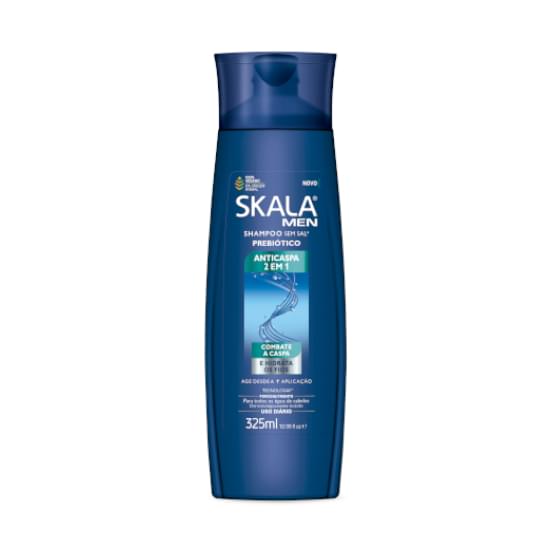Imagem de Shampoo anticaspa skala 2 em 1 for men 325ml