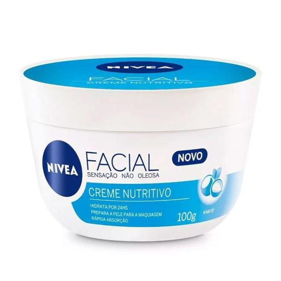 Imagem de Creme facial nivea 100g nutritivo