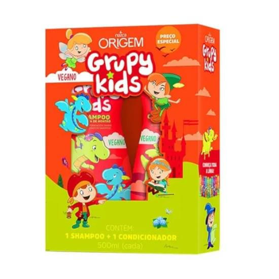 Imagem de Grupy kids kit sh+co 500ml hid de montão