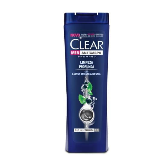 Imagem de Shampoo clear men limpeza profunda masculino 400ml