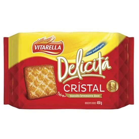 Imagem de Biscoito salgado vitarella delicitá cristal (levemente doce) 400g