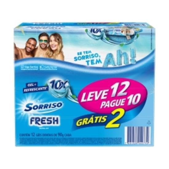 Imagem de Creme dental sorriso fresh menta hit 90g pague 10 ganhe 12