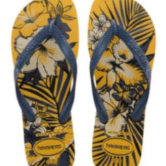 Imagem de Sandália havaianas masculino aloha mostarda 37/38