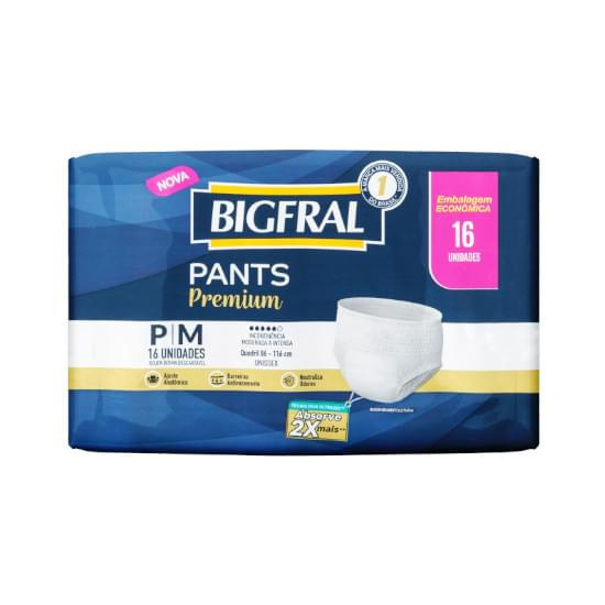 Imagem de Bigfral roupa int pants p/m c/16