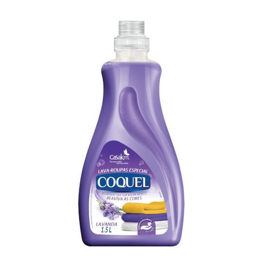 Imagem de Casakm coquel lava roupas líquido lavanda 1,5l