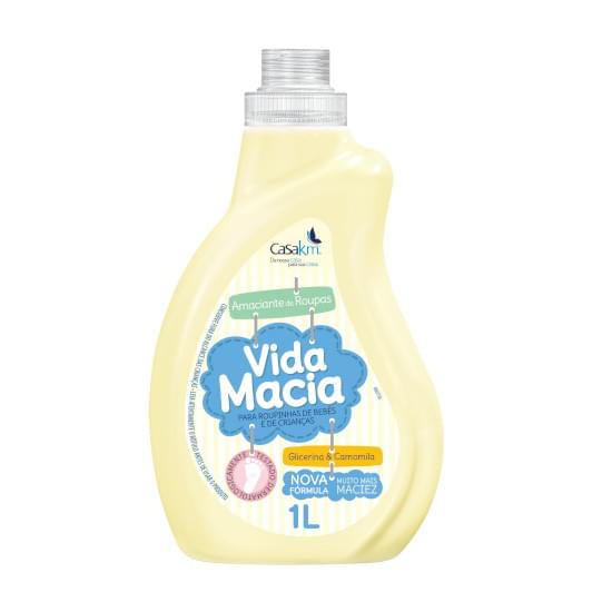 Imagem de Casakm amaciante vida macia glicerina e camomila 1l