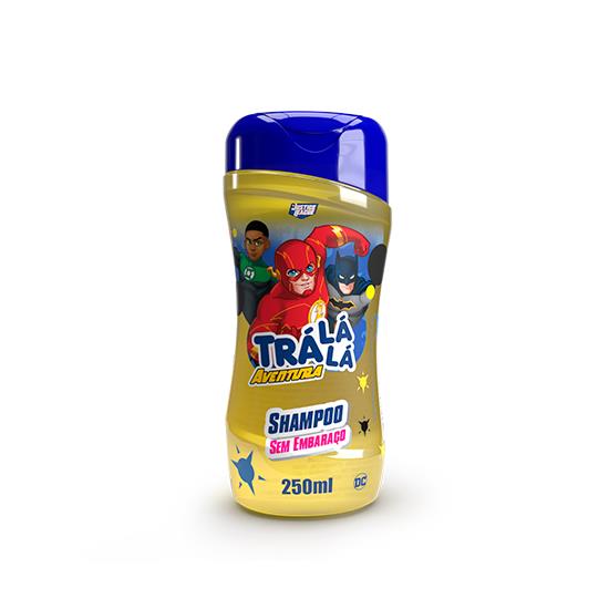 Imagem de Shampoo infantil justice league trá lá lá aventura sem embaraço 250ml