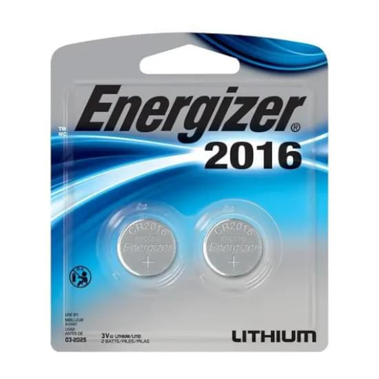 Imagem de Bateria elétrica lithium cr2016 3v energizer | com 2 unidades