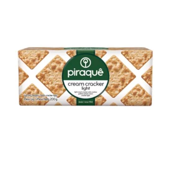 Imagem de Biscoito salgado piraque cream cracker light 200g