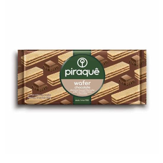 Imagem de Biscoito wafer piraque chocolate 160g