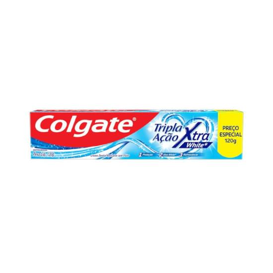 Imagem de Creme dental colgate tripla ação xtra white 120g