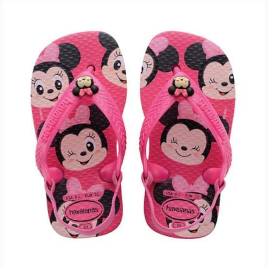 Imagem de Sandália havaianas baby disney classic rosa flux 19