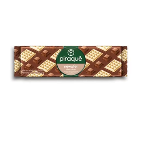 Imagem de Biscoito newafer piraque chocolate 100g